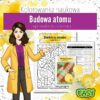 Budowa atomu: Budowa atomu - Kolorowanka naukowa (chemia, kl 7)