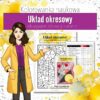 Budowa atomu: Odczytywanie informacji z układu okresowego - Kolorowanka naukowa (chemia, kl 7). Walentynki.