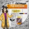 Elektryczność: Napięcie, natężenie i opór prądu elektrycznego - Kolorowanka naukowa (fizyka, kl 8). Halloween.