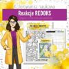 Reakcje REDOKS: Ustalanie stopni utlenienia pierwiastków - Kolorowanka naukowa (chemia, szkoła średnia)
