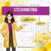 Wiązania i wzory: Współczynnik i indeks stechiometryczny - Kolorowanka naukowa (chemia, kl 7)