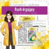 Drgania i fale: Wykresy opisujące ruch drgający - Kolorowanka naukowa (fizyka, kl 8)