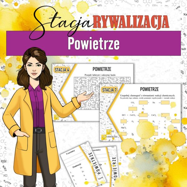 Powietrze - Stacja: RYWALIZACJA! (chemia, kl 7). MOC powtórki.