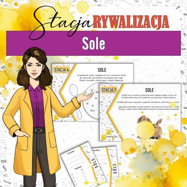 Sole - Stacja: RYWALIZACJA! (chemia, kl 8). MOC powtórki.
