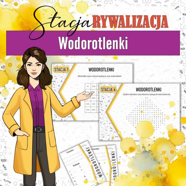 Wodorotlenki - Stacja: RYWALIZACJA! (chemia, kl 7/8). MOC powtórki.