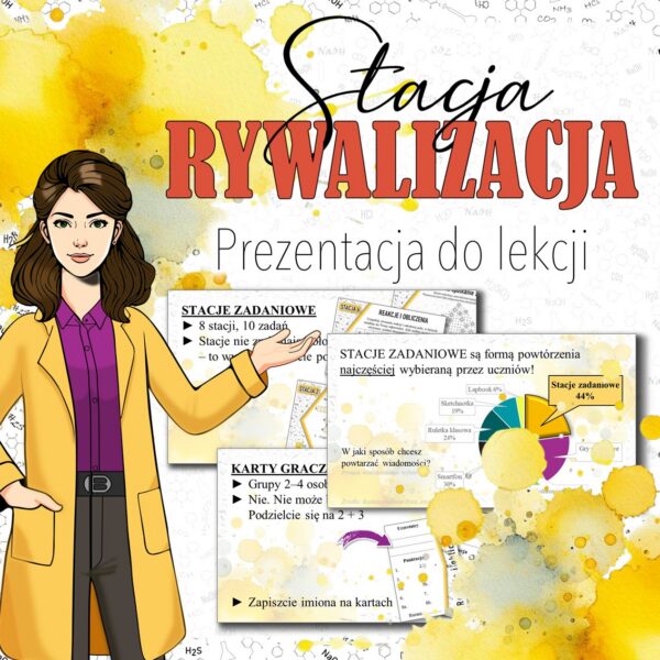 BONUSOWY materiał do pracy metodą Stacji: RYWALIZACJI! - Prezentacja do lekcji.