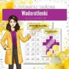 Wodorotlenki: Wzory i nazwy wodorotlenków - Kolorowanka naukowa (chemia, kl 7/8)