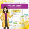 Podstawy chemii: Szkło i sprzęt laboratoryjny, piktogramy – Gra karciana, Wyścigi w pętli (chemia, kl 7).