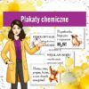 Gazetka do sali lekcyjnej – 4 plakaty chemiczne dla nauczycieli przedmiotów przyrodniczych