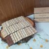 Chemia nieorganiczna: Sole – Gra dydaktyczna z drewna, DOMINO (chemia, kl 8).