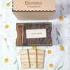 Chemia nieorganiczna: Wodorotlenki – Gra dydaktyczna z drewna, DOMINO (chemia, kl 8).
