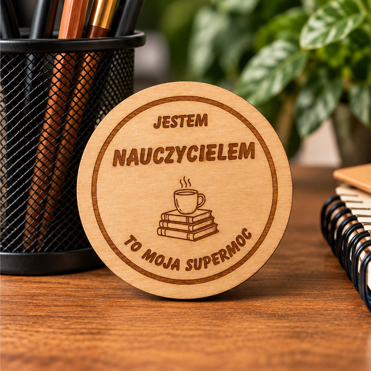 Prezent dla nauczyciela – magnes „Jestem nauczycielem” (Dzień Nauczyciela, 14.10)