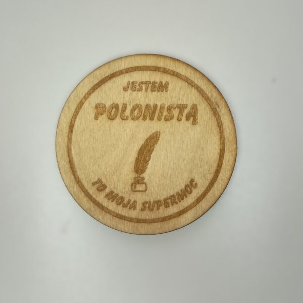 Magnes „Jestem POLONISTĄ” – upominek dla nauczyciela
